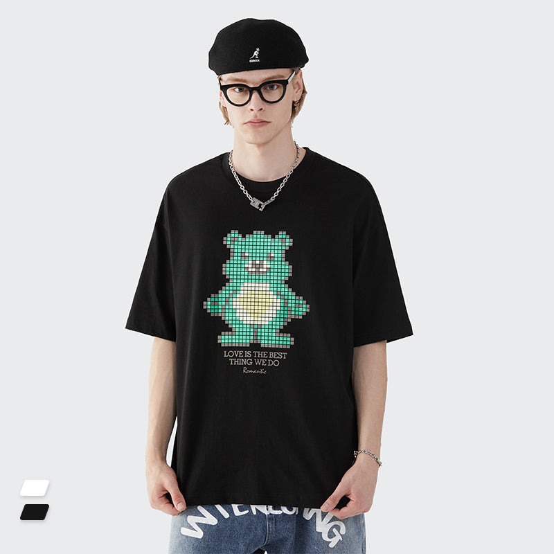 "CHESSBOARD BEAR" T-SHIRT