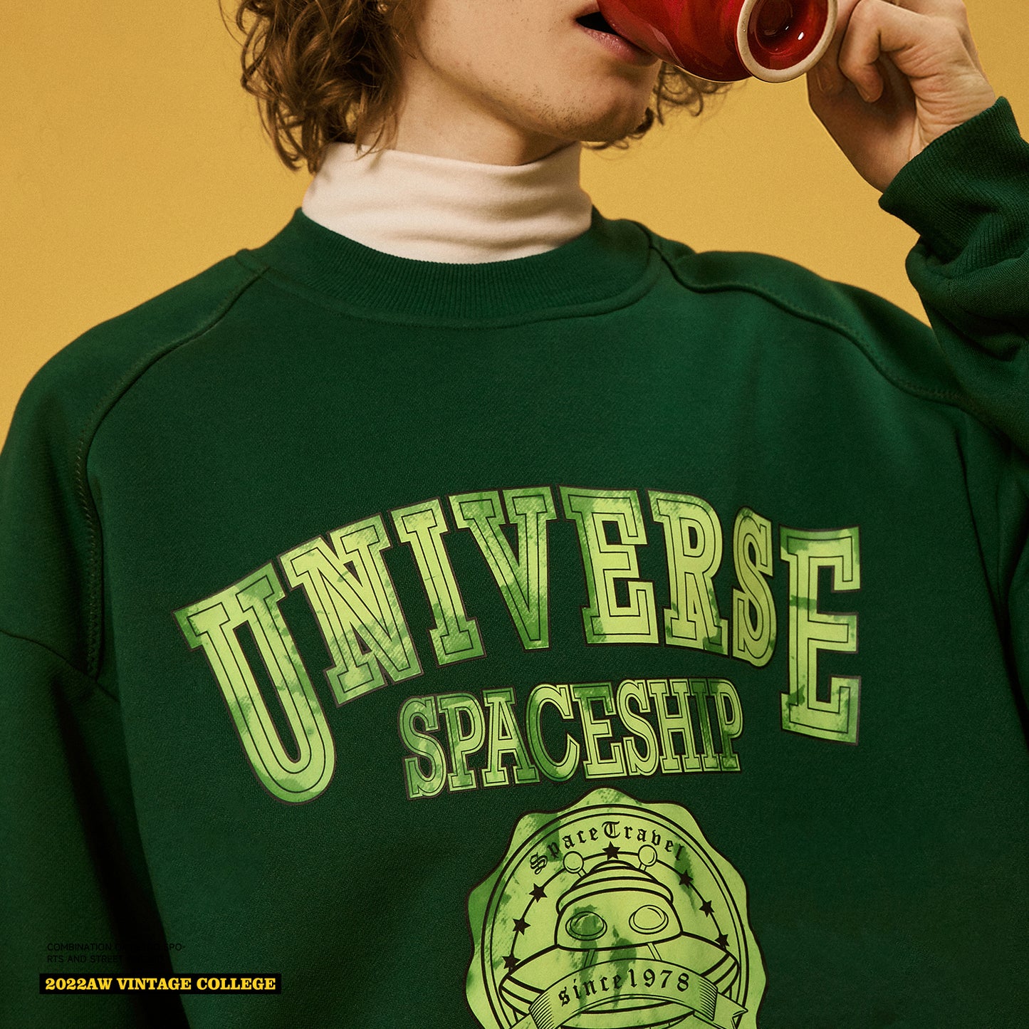 "PRINTED" SWEATSHIRT