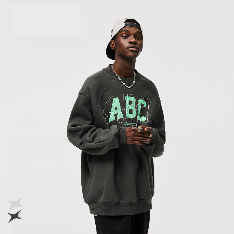 "EMBROIDERED" SWEATSHIRT