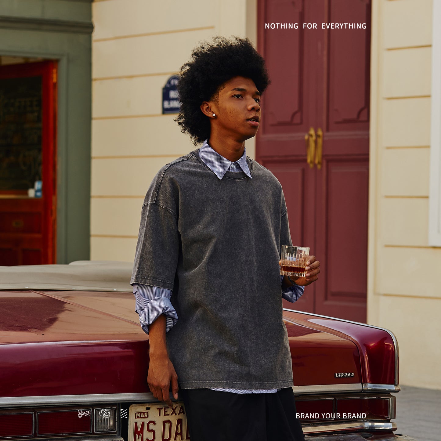 "SOLID LOOSE" T-SHIRT
