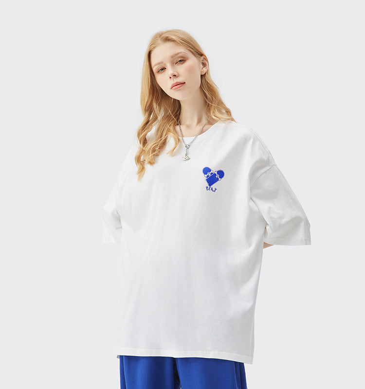 "PRETENDING TO BE HAPPY" T-SHIRT