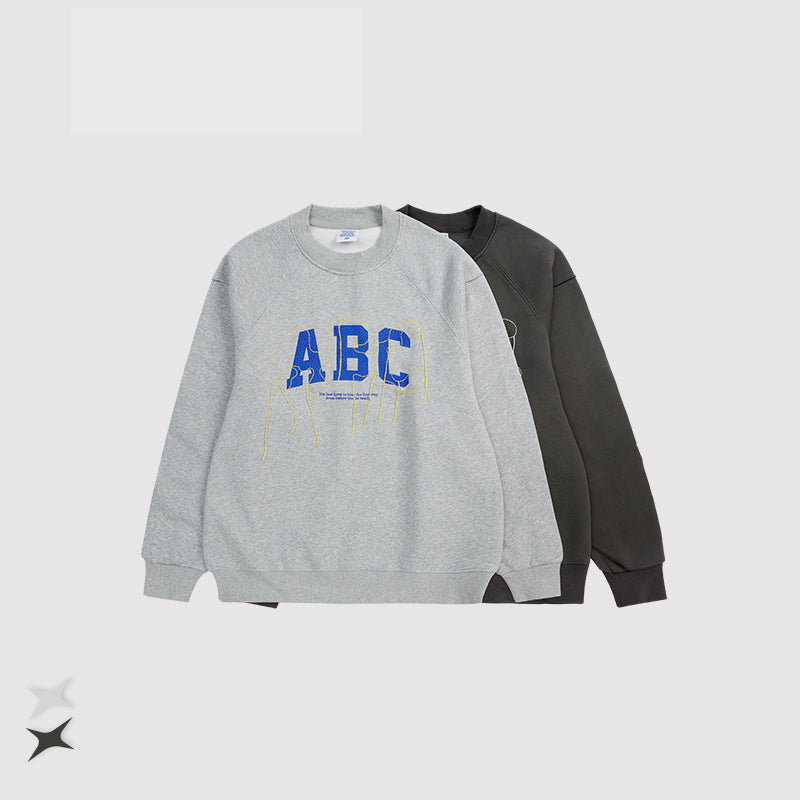 "EMBROIDERED" SWEATSHIRT