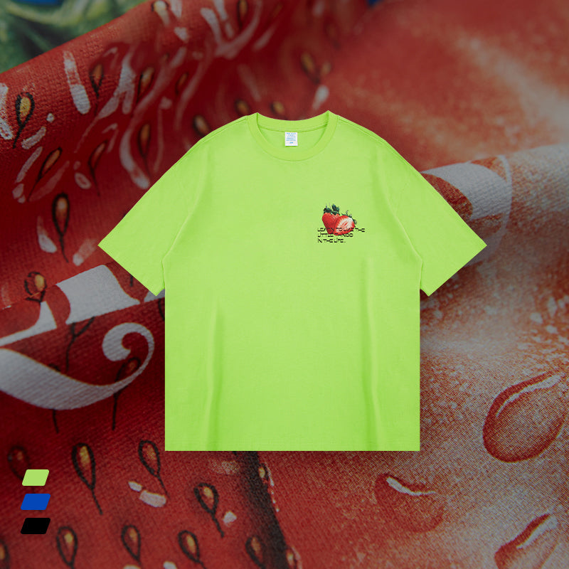 "STRAWBERRY PAINTNG" T-SHIRT