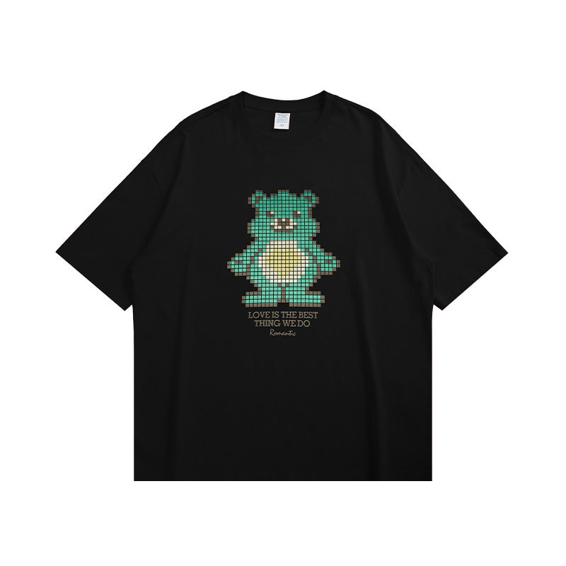 "CHESSBOARD BEAR" T-SHIRT