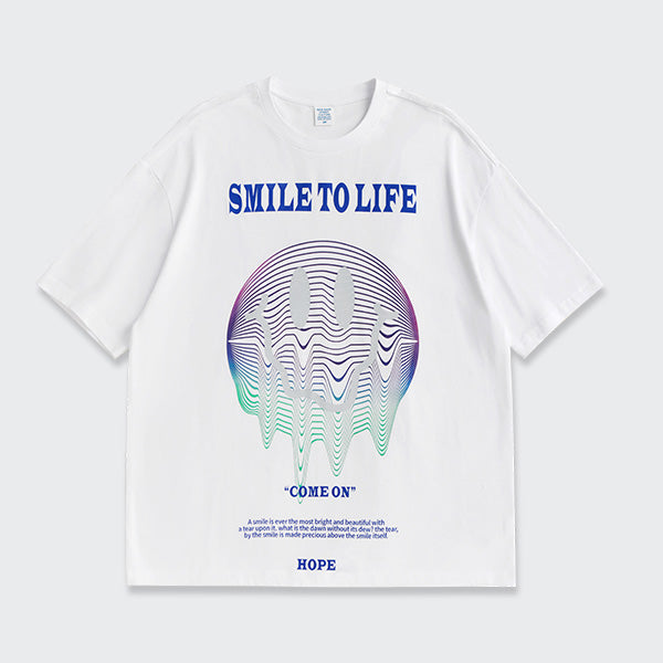 "SMILE TO LIFE" T-SHIRT