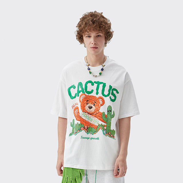 "CACTUS BEARS"  T-SHIRT