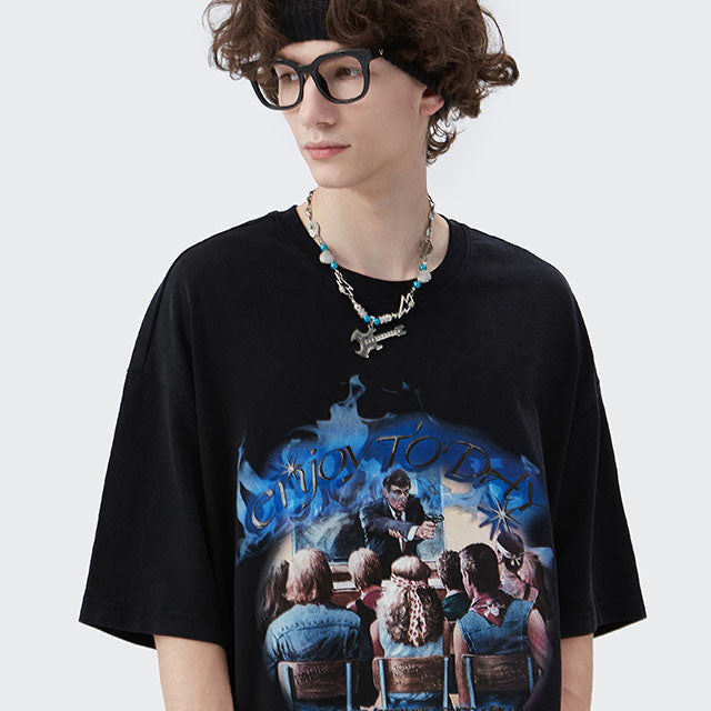 ”OIL PAINTING" T-SHIRT
