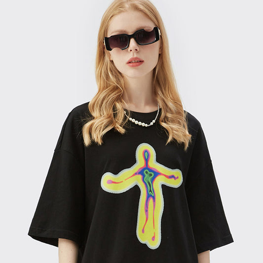 "DYNAMIC CHARACTERS" T-SHIRT