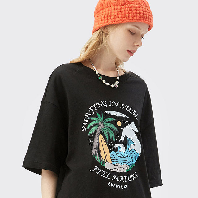 "LANDSCAPE GRAPHIC"  T-SHIRT