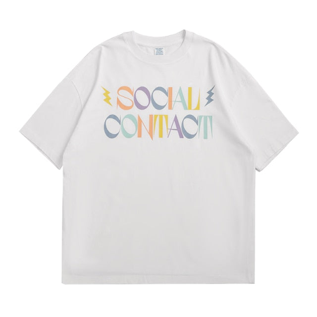 "SOCIAL CONTACT" T-SHIRT