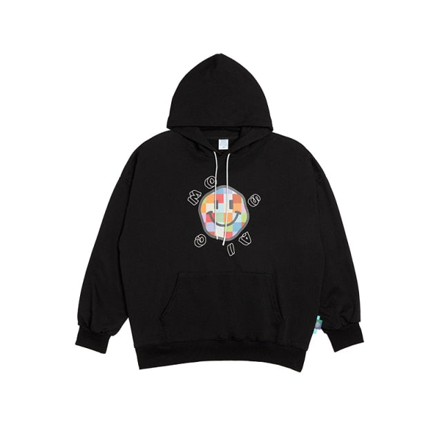 "HOODED SMILEY" HOODIES