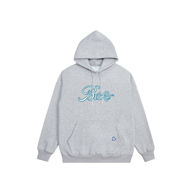 Fleece Couple Embroidery Hoodies