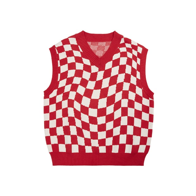 "CHECKERBOARD" VEST