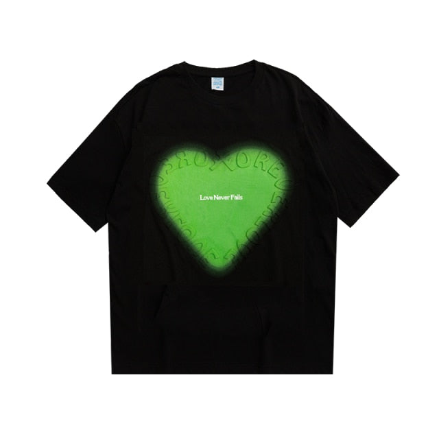 "LOVE NEVER FAILS" T-SHIRT