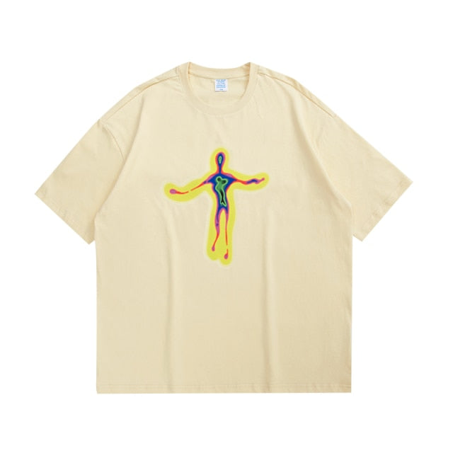 "DYNAMIC CHARACTERS" T-SHIRT