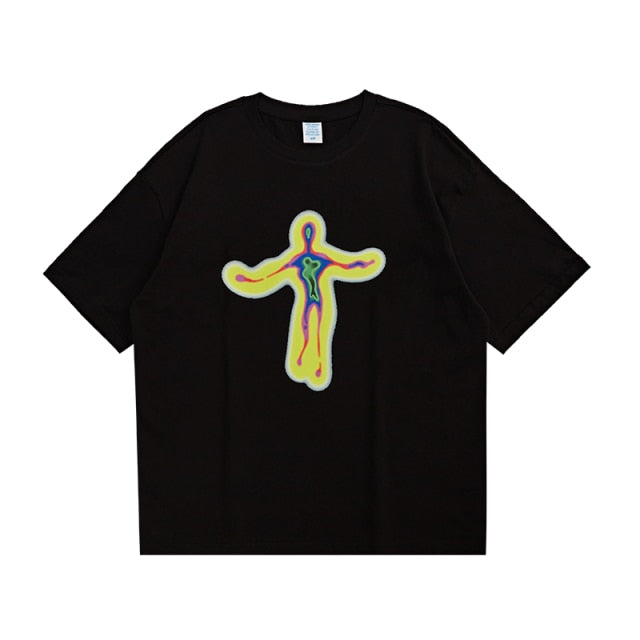 "DYNAMIC CHARACTERS" T-SHIRT