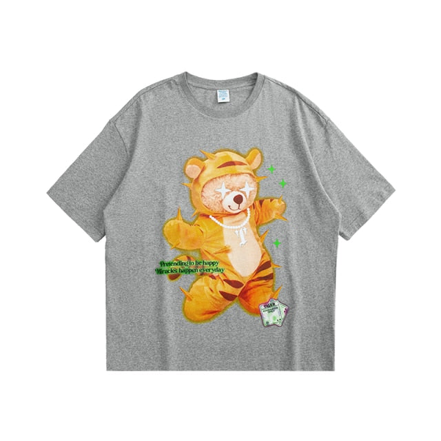 "BE HAPPY BEAR" T-SHIRT