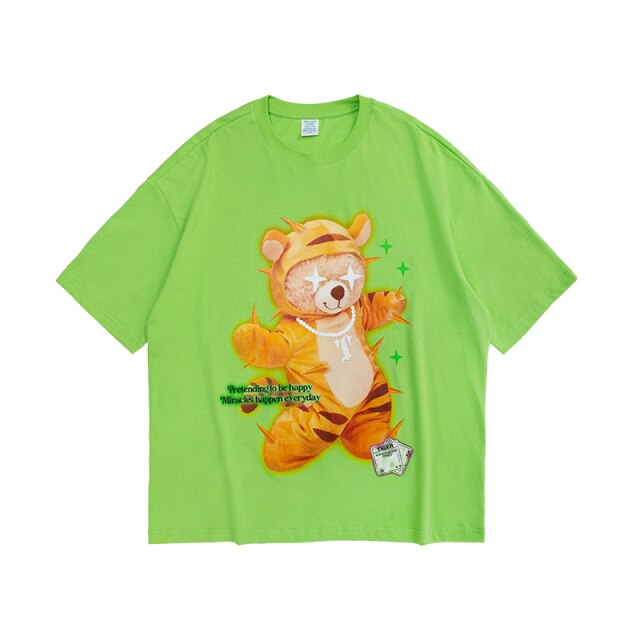 "BE HAPPY BEAR" T-SHIRT