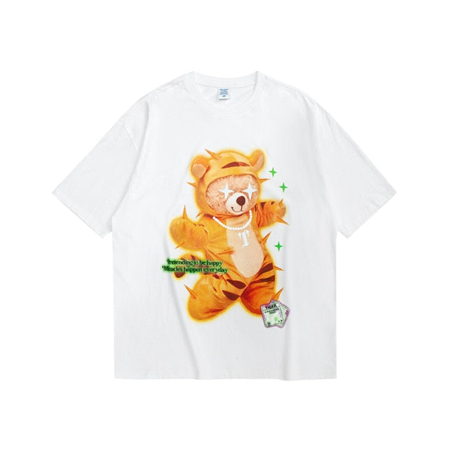 "BE HAPPY BEAR" T-SHIRT