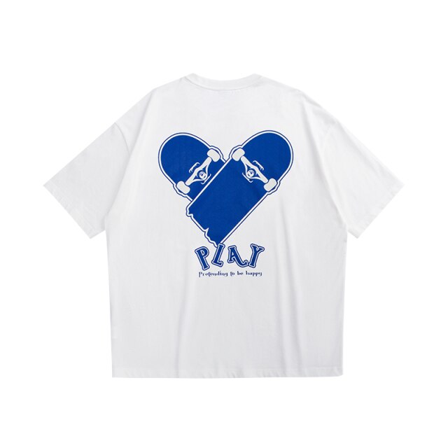 "PRETENDING TO BE HAPPY" T-SHIRT