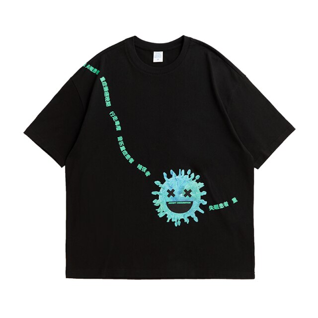"VIRUS PRINT" T-SHIRT