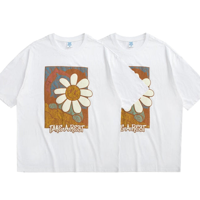 "REST" AND "LIFE" T-SHIRT